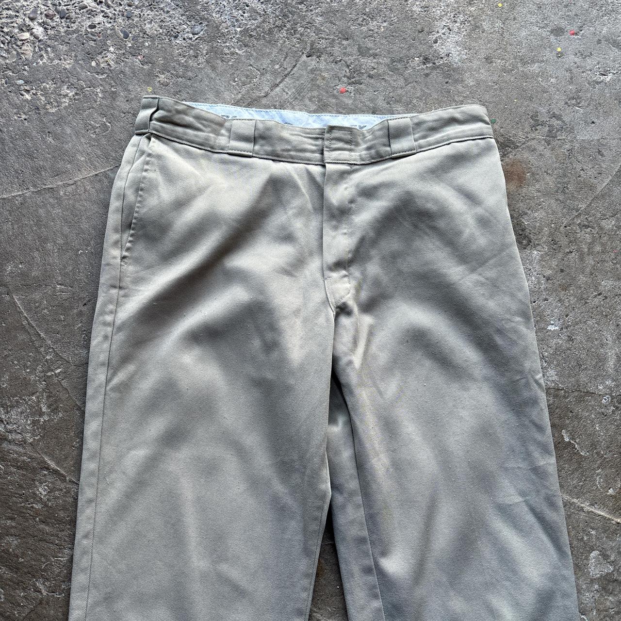 Cream Dickies skater trousers - W36