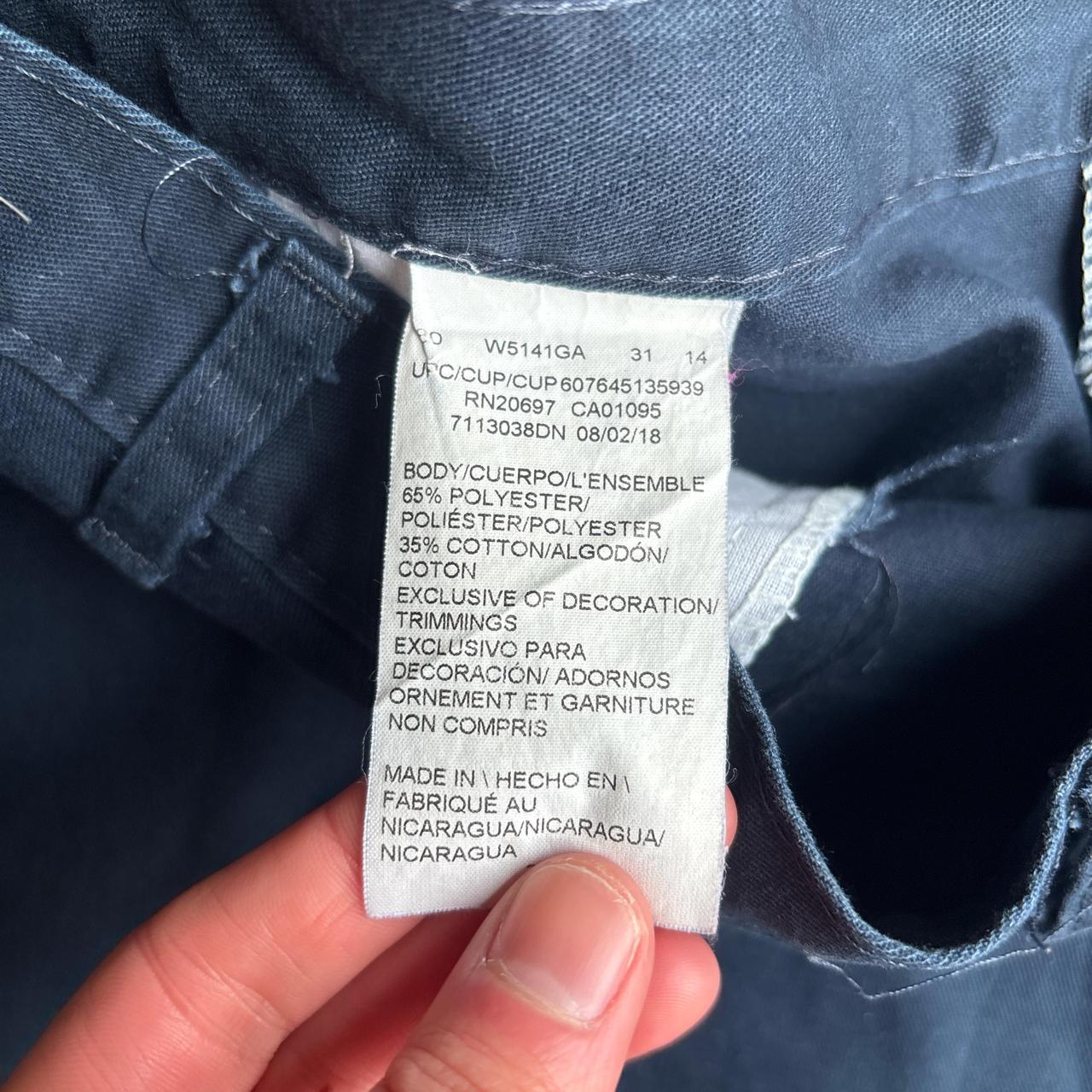Navy Workwear Dickies Cargo Trousers