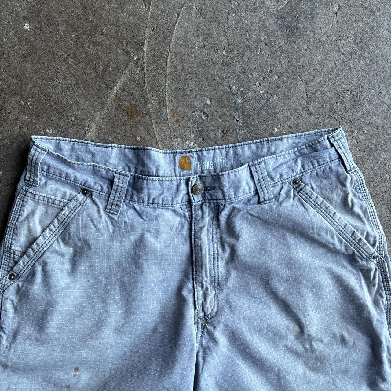 Grey Carhartt Cargo Jorts