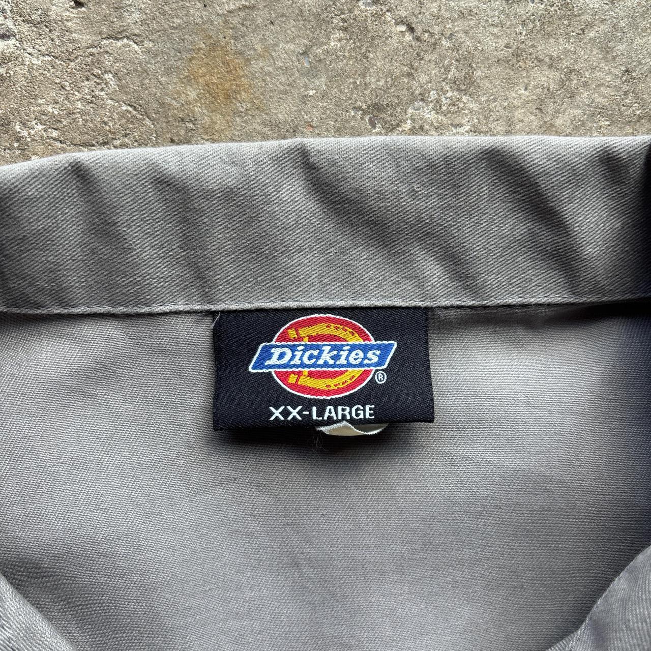 Navy & Grey Panel Dickies Workwear Shirt