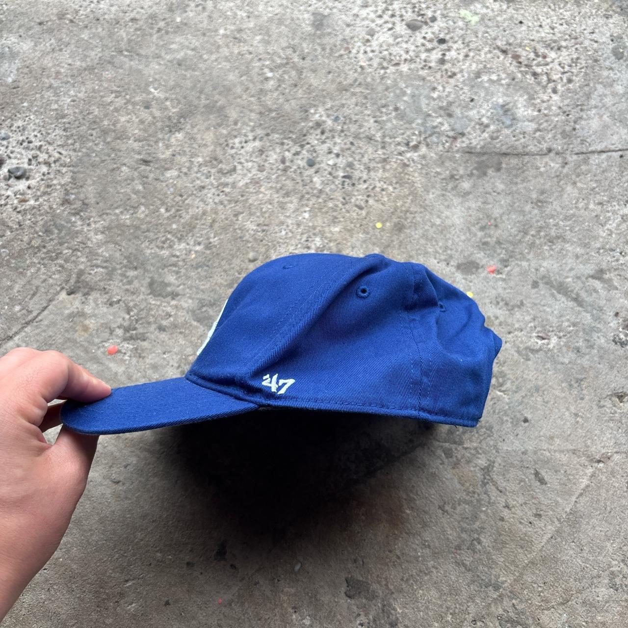 Blue and white LA Dodgers 47 MLB cap