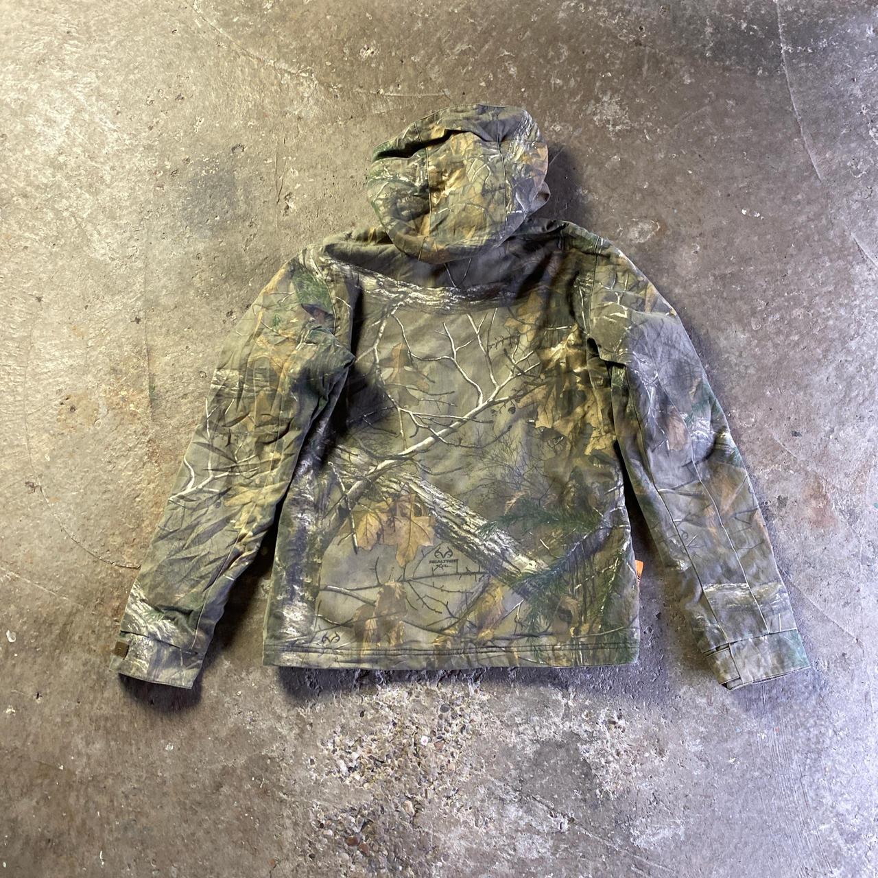 She’ Real Tree Camouflage Hooded Jacket - S