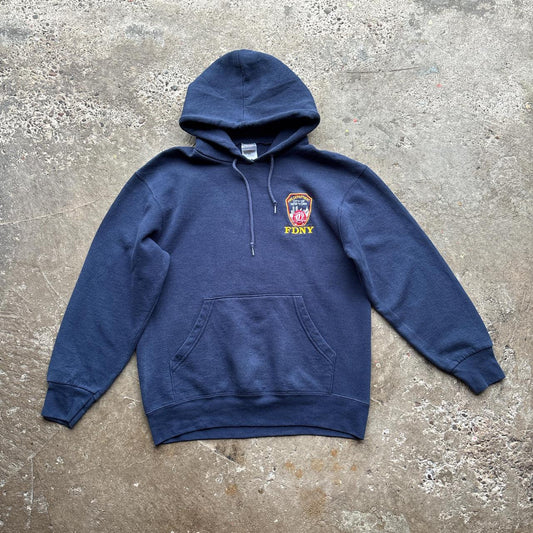 Navy FDNY hoodie - M