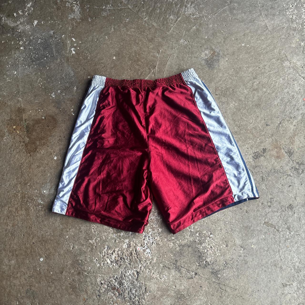 Red/Navy/White Nike Reversible Basketball Shorts