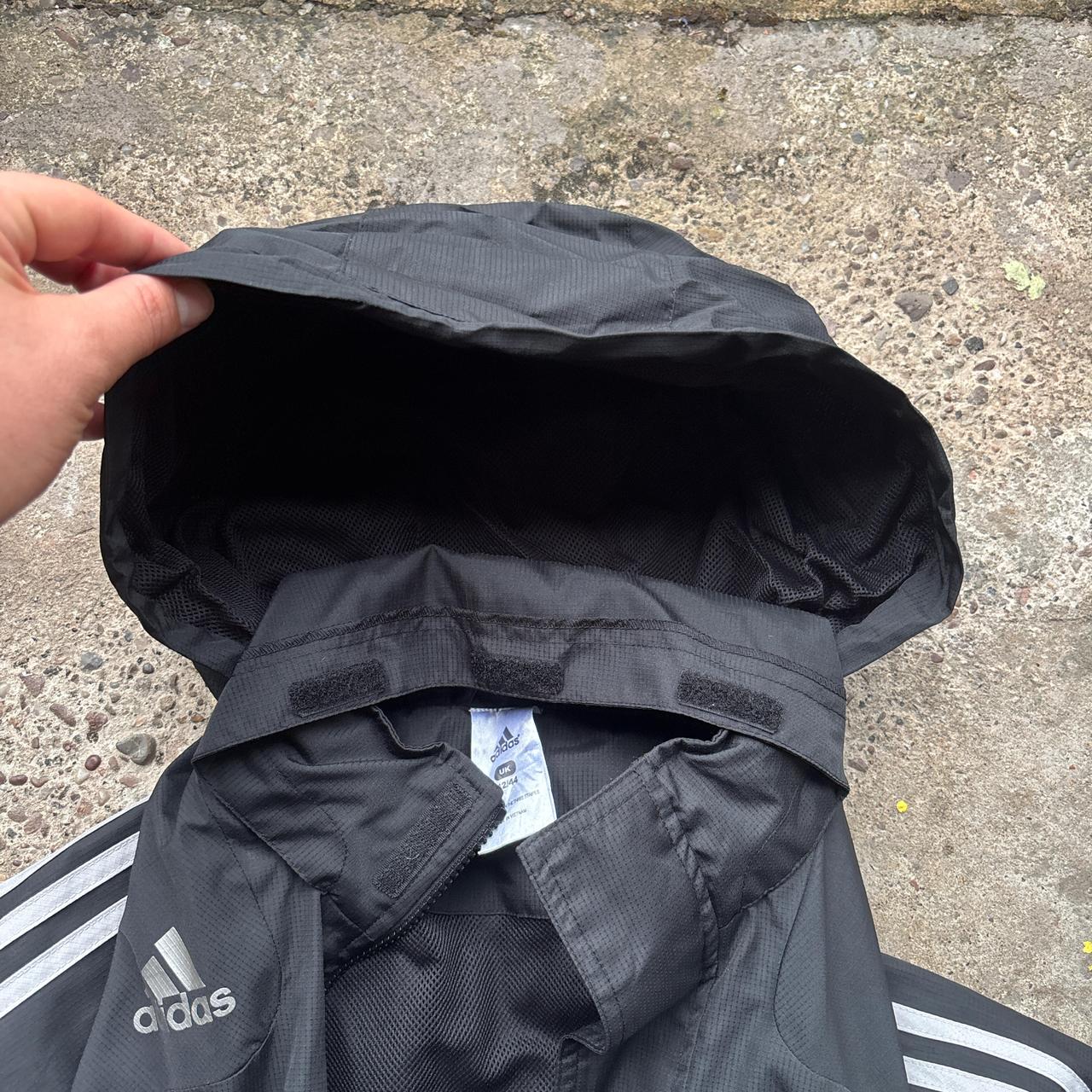 Black Derby County Adidas Windbreaker - L