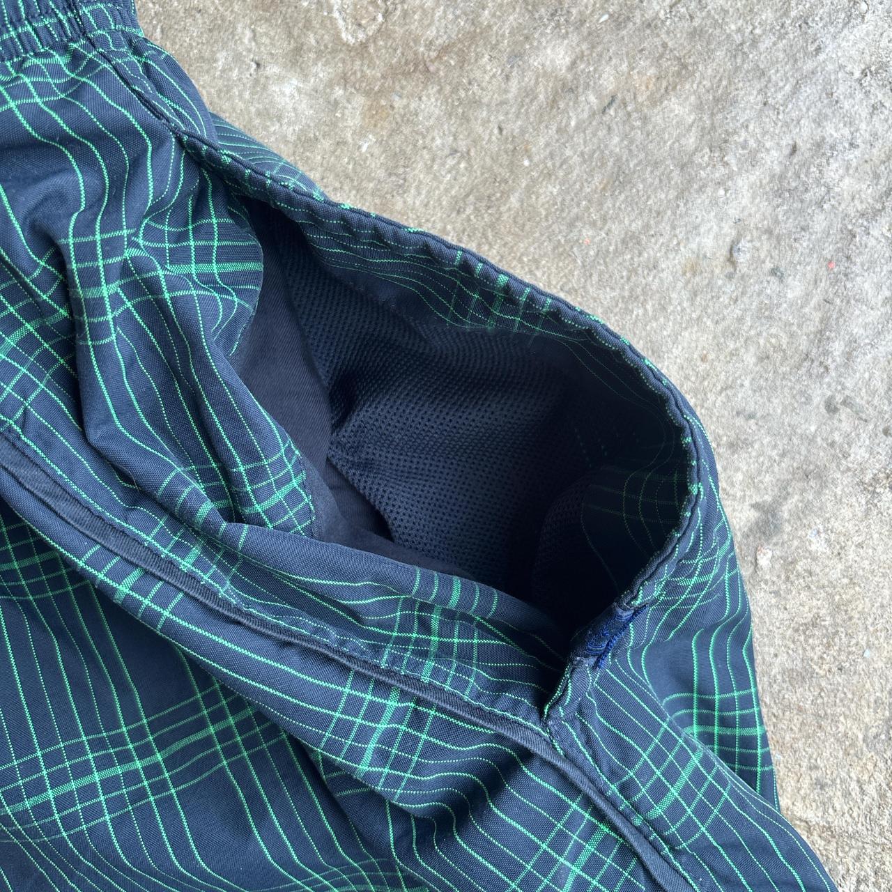 Green & Dark Grey Checkered 00’s Nike Sportswear Shorts