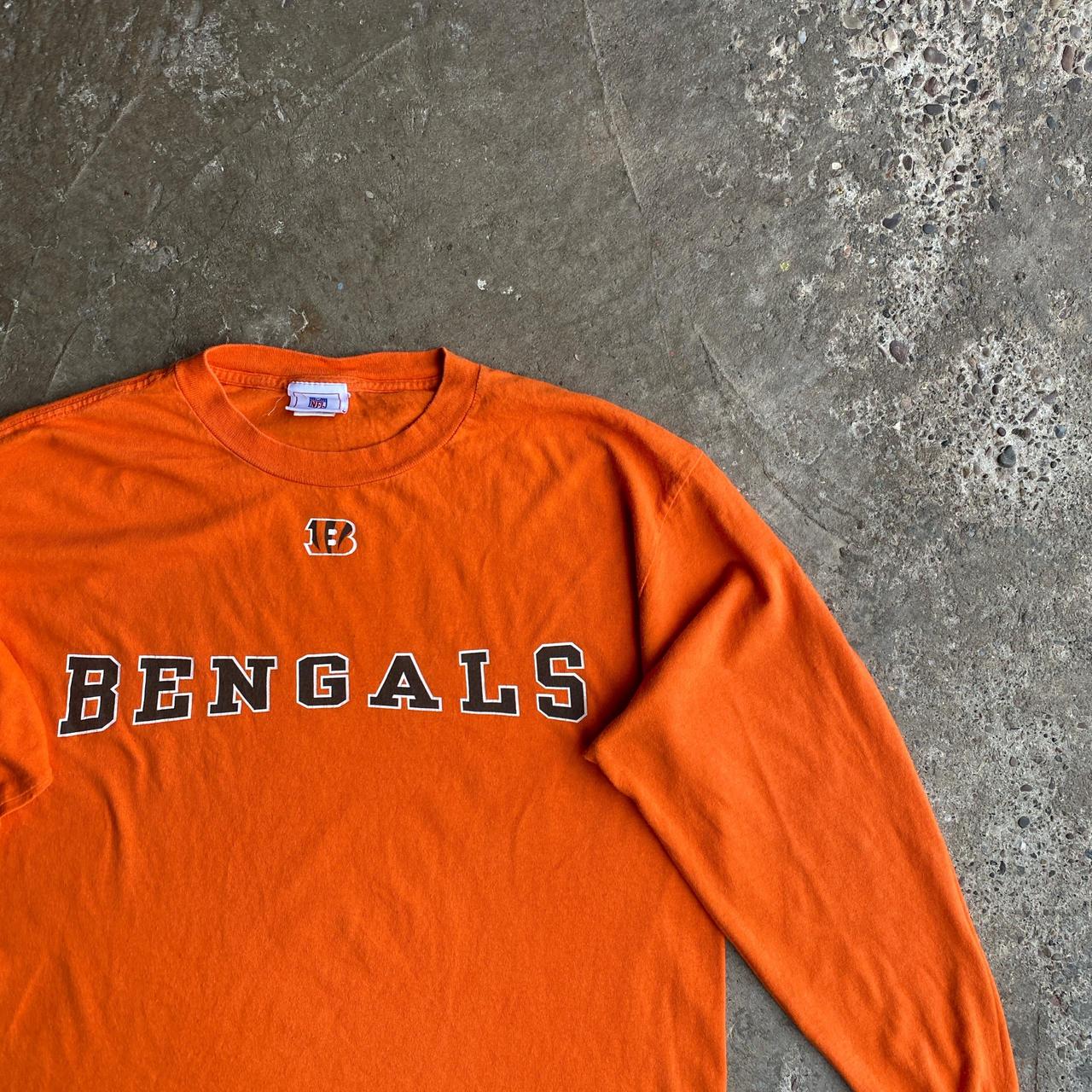 Orange Cincinnati Bengals Graphic NFL T-Shirt - XL