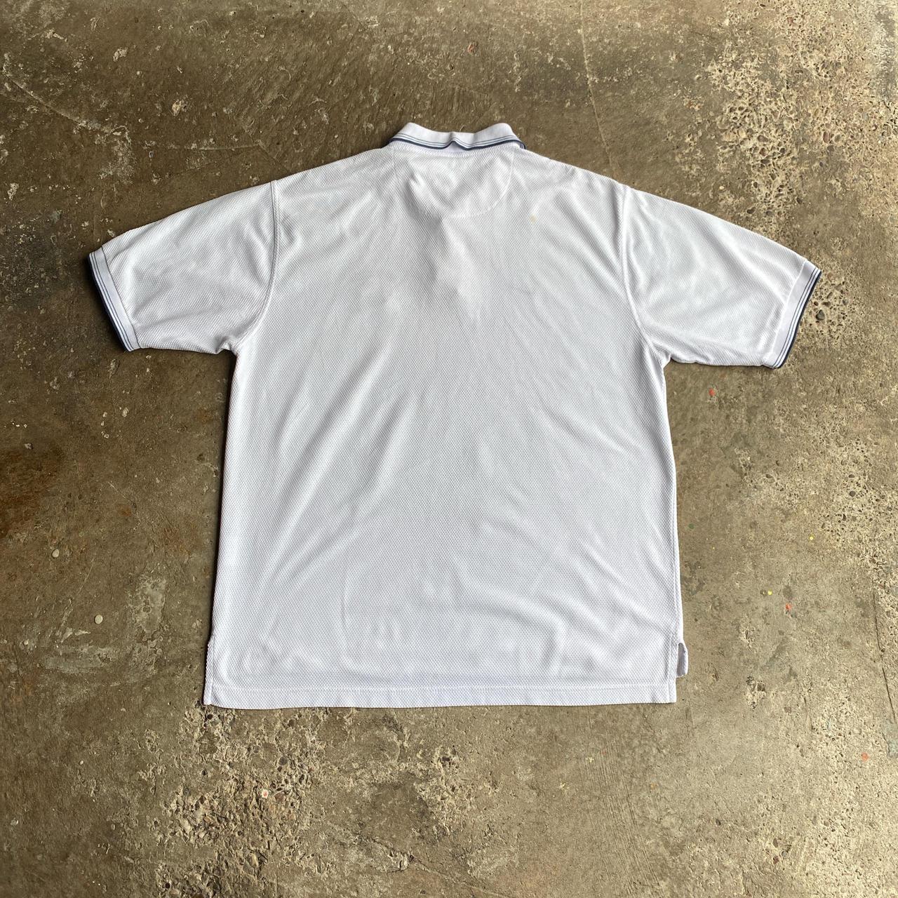 White Nike Michigan Wolverines Polo Shirt - XL