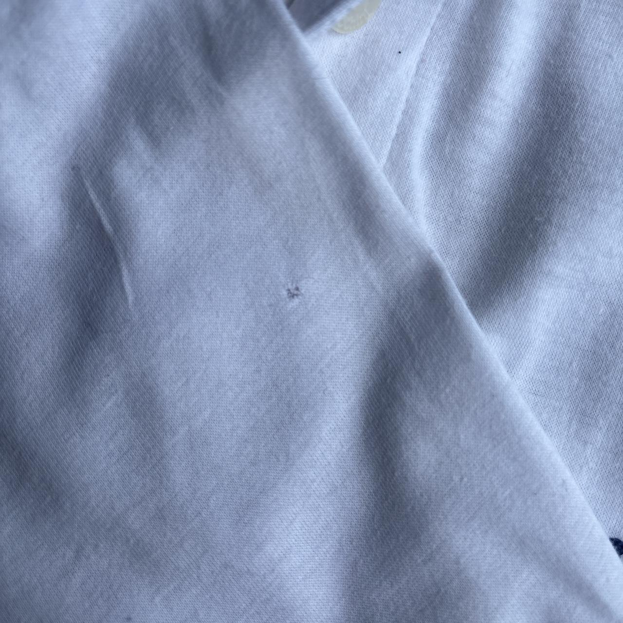 White Sergio Tacchini 80’s Pattern Polo Shirt