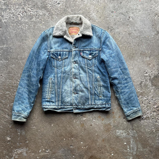 Blue Levi’s 70598 jacket with Sherpa lining - S