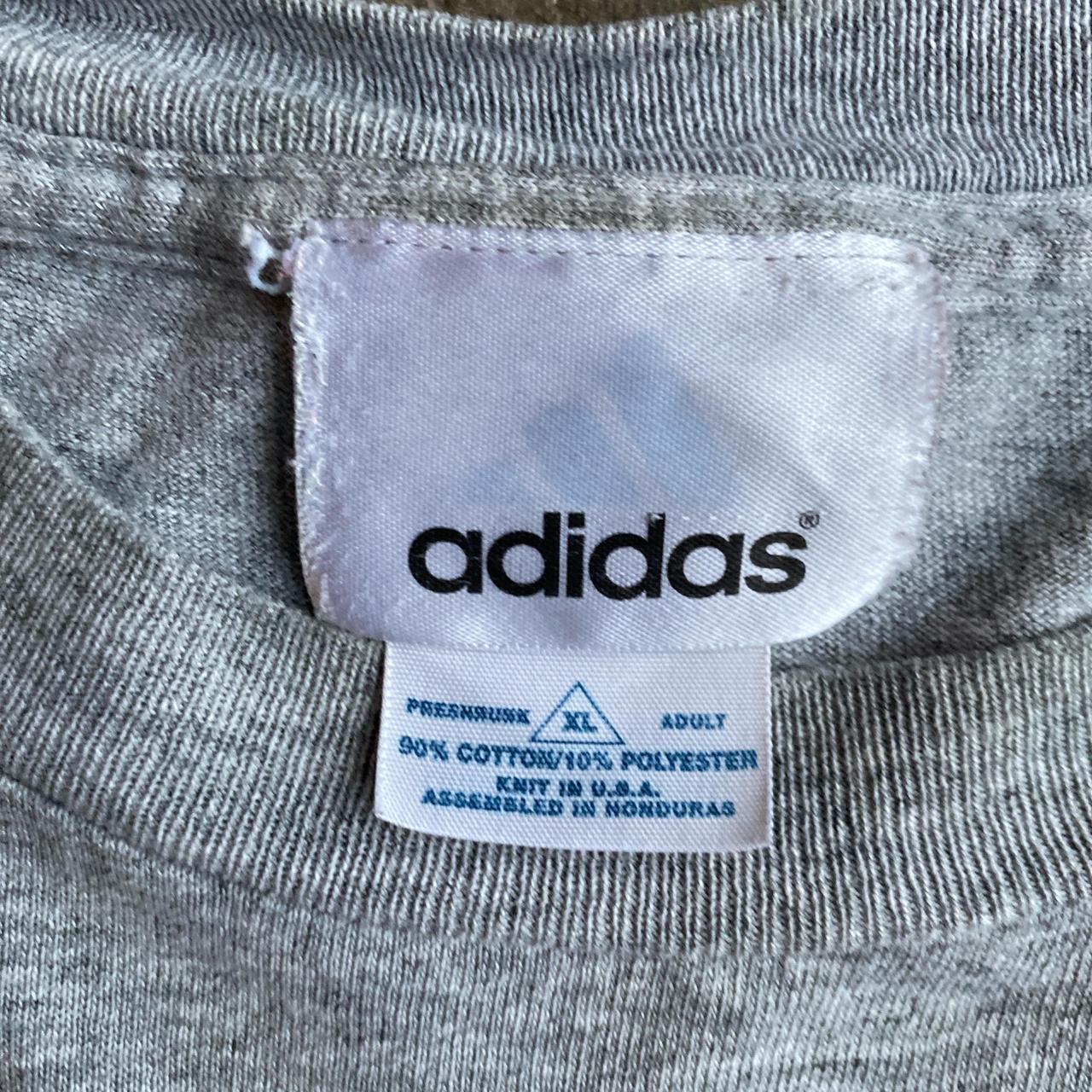 Vintage Grey Adidas Minnesota Twins Graphic T-Shirt - XL