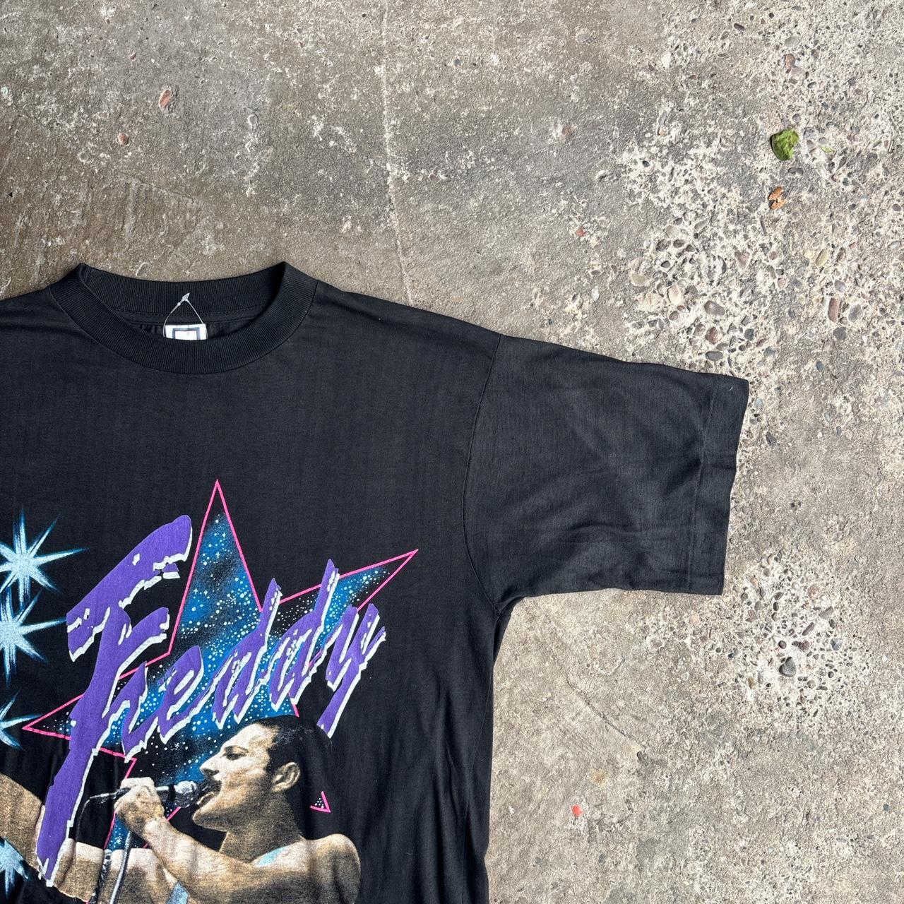 Vintage 80s Queen Freddy Mercury Graphic T Shirt