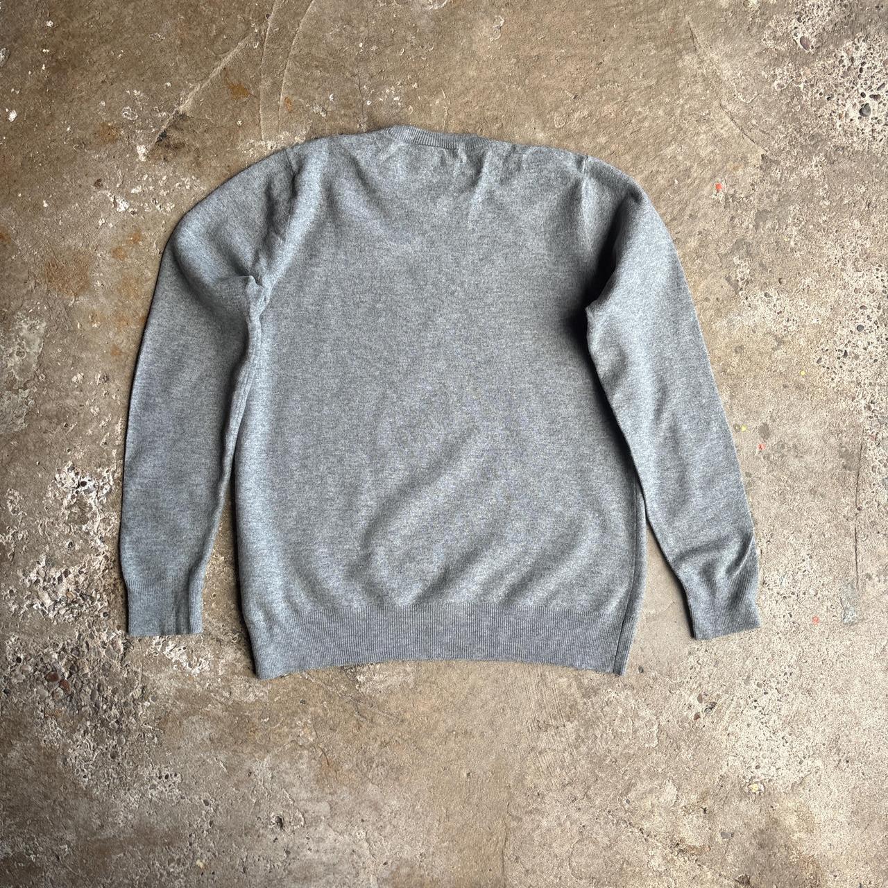 Grey Carhartt WIP Lambswool Crewneck Jumper - S
