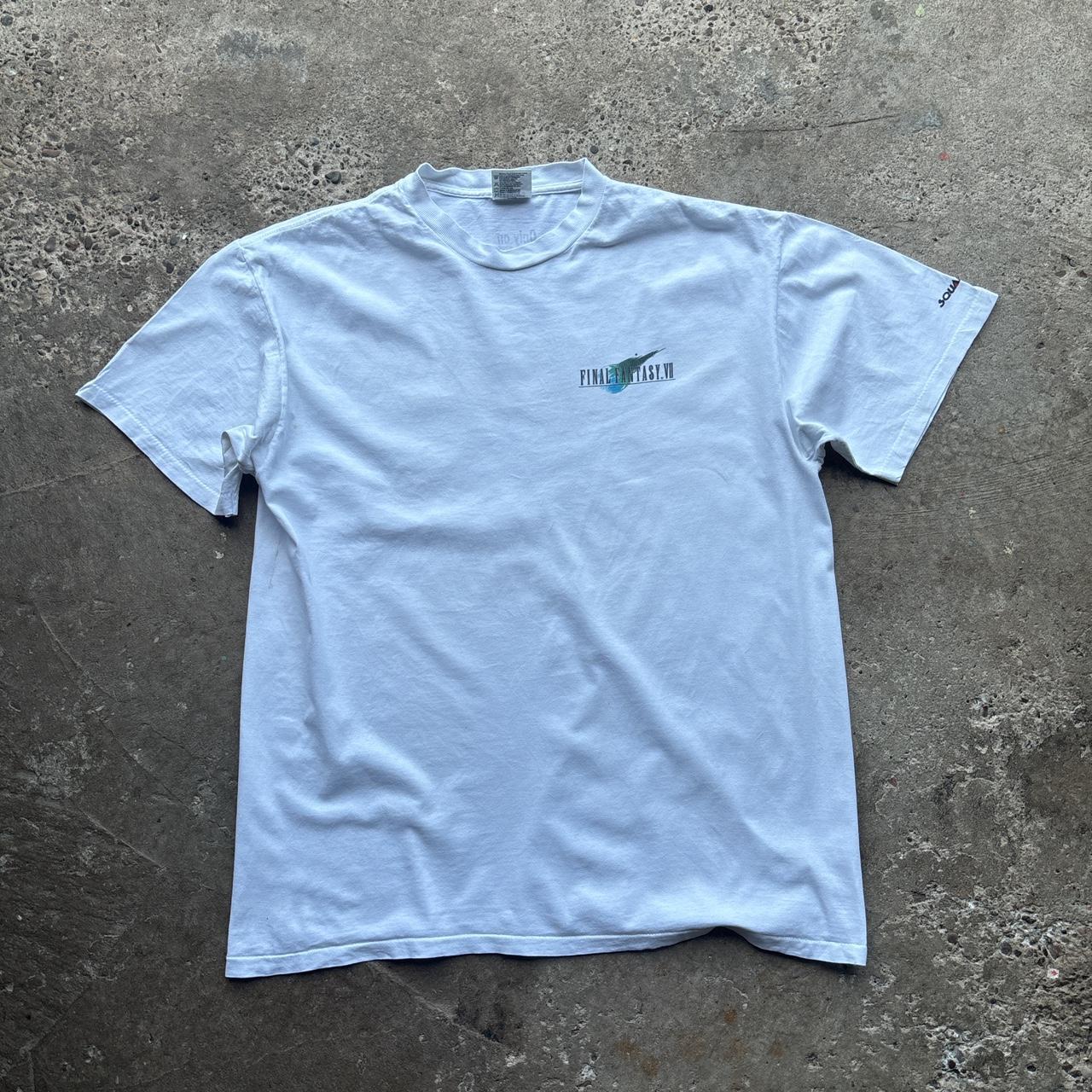 Vintage Final Fantasy VII Cloud Playstation promo t-shirt - XL