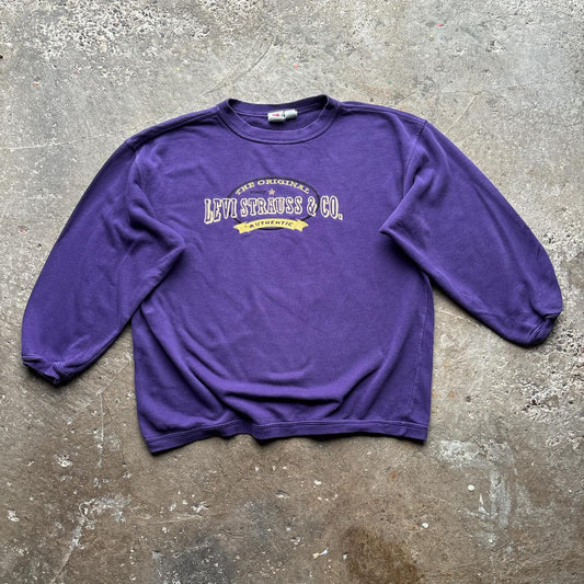 Vintage Levi’s purple sweatshirt - M