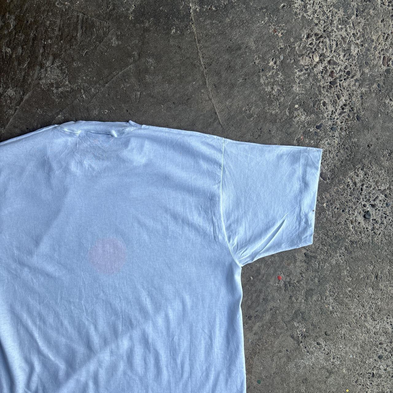 White Peachtree Vintage Single Stitch Graphic T-Shirt