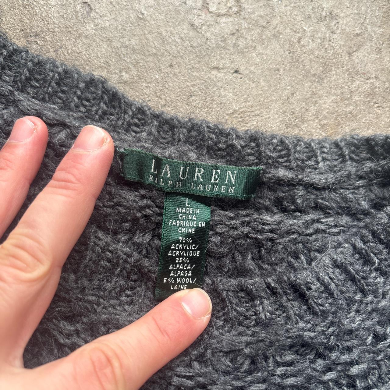 Grey Lauren Ralph Lauren wool sweater