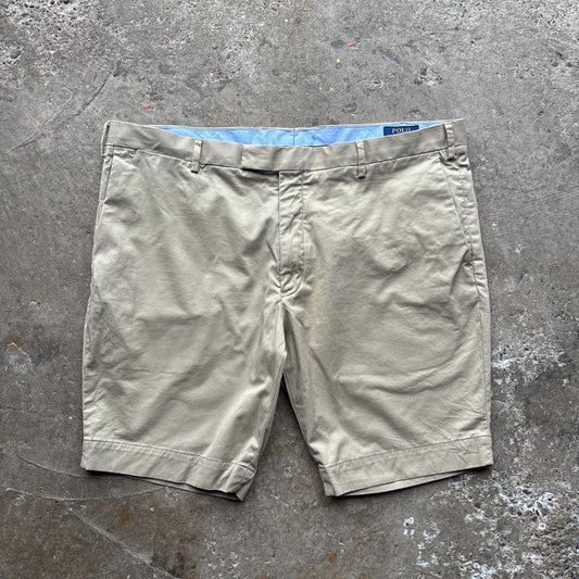 Tan Polo Ralph Lauren chino shorts