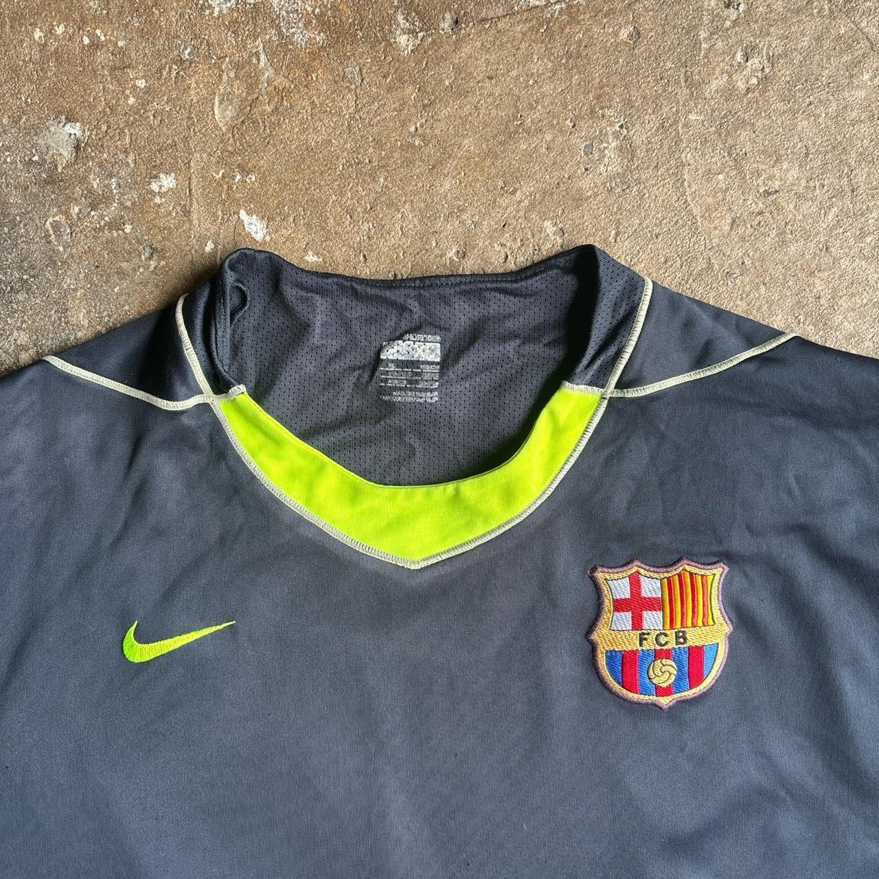 Dark Navy Nike Barcelona 2007/08 Training Shirt