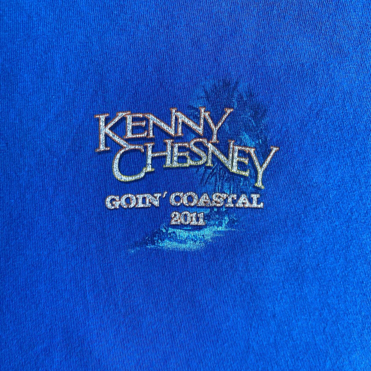 Vintage Blue Kenny Chesney Graphic T-Shirt - L