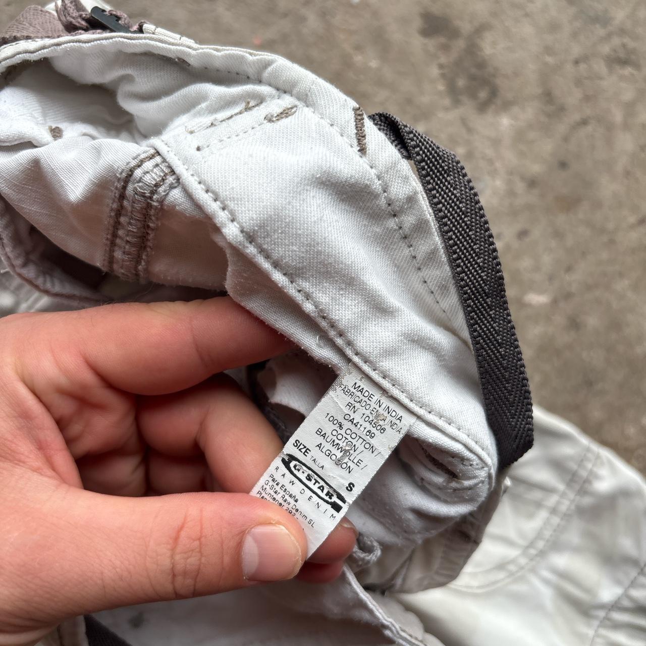 Cream G-Star camo cargo shorts - W32