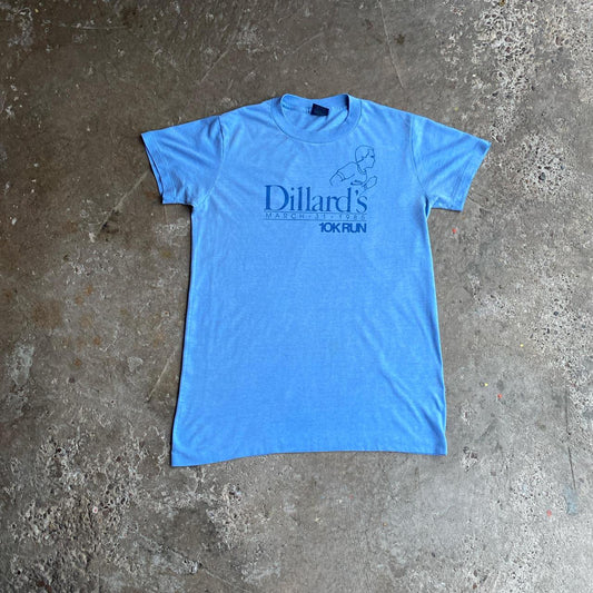 Vintage ‘85 Blue Nike Graphic Single Stitch Running T-Shirt - S