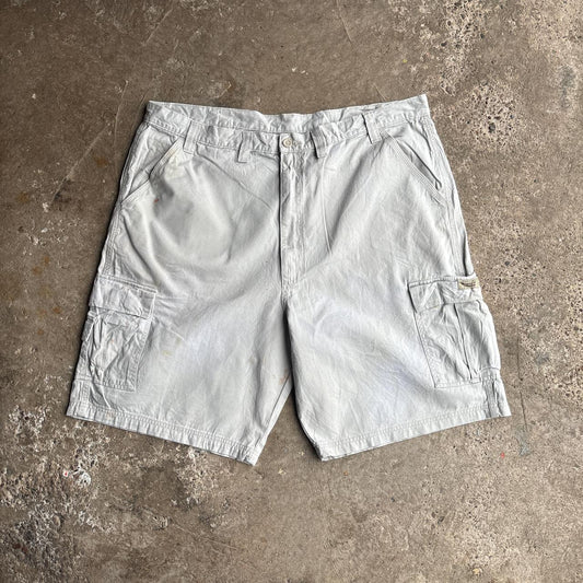 Light Cream Wrangler Cotton Cargo Shorts