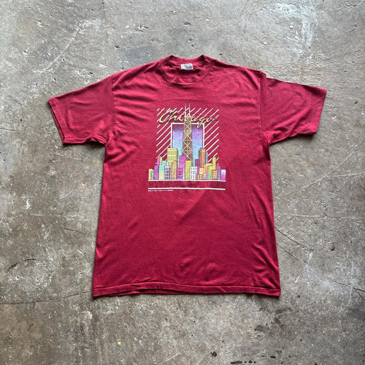 Vintage Red Single Stitch Graphic T-Shirt