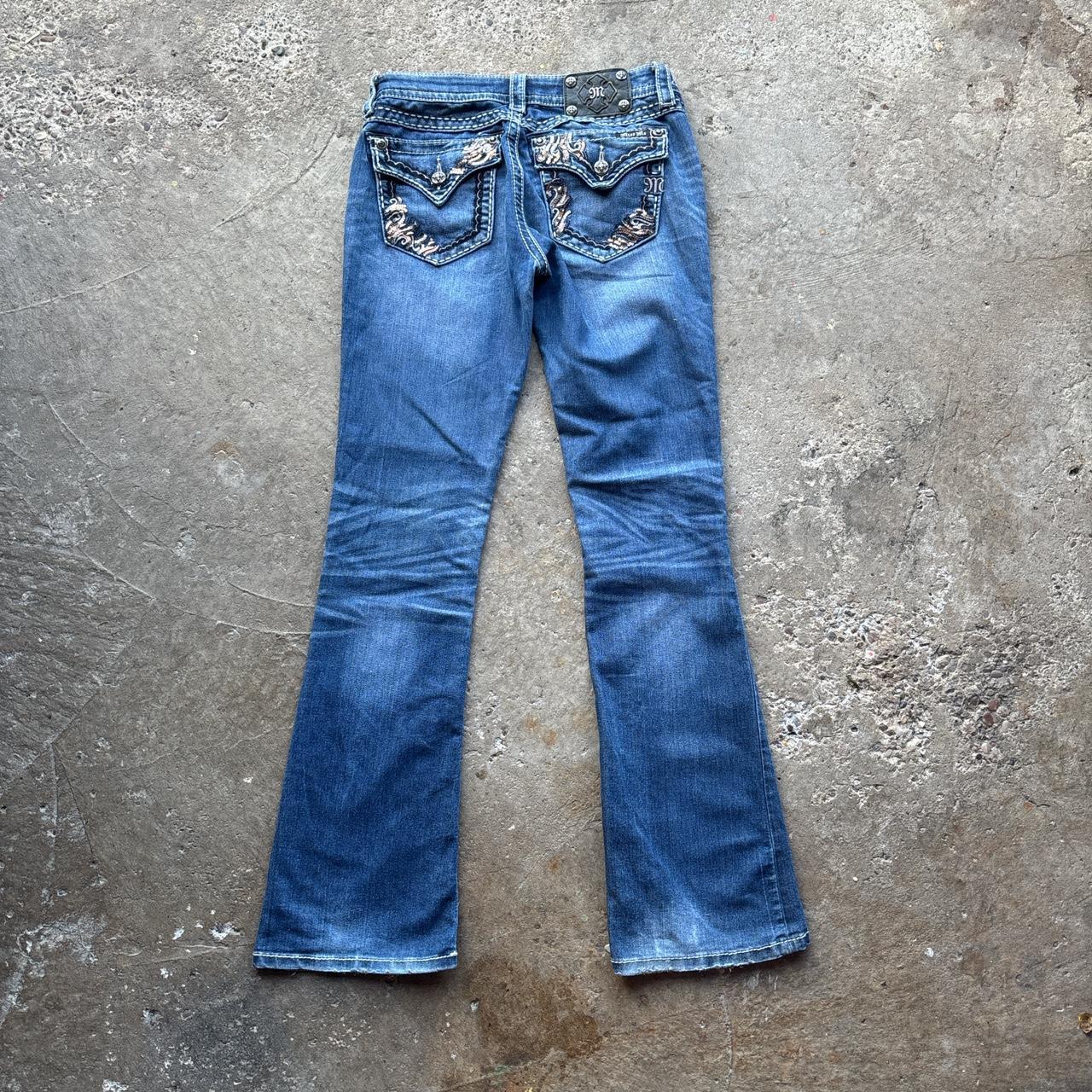 Y2K Blue denim Miss Me Jeans