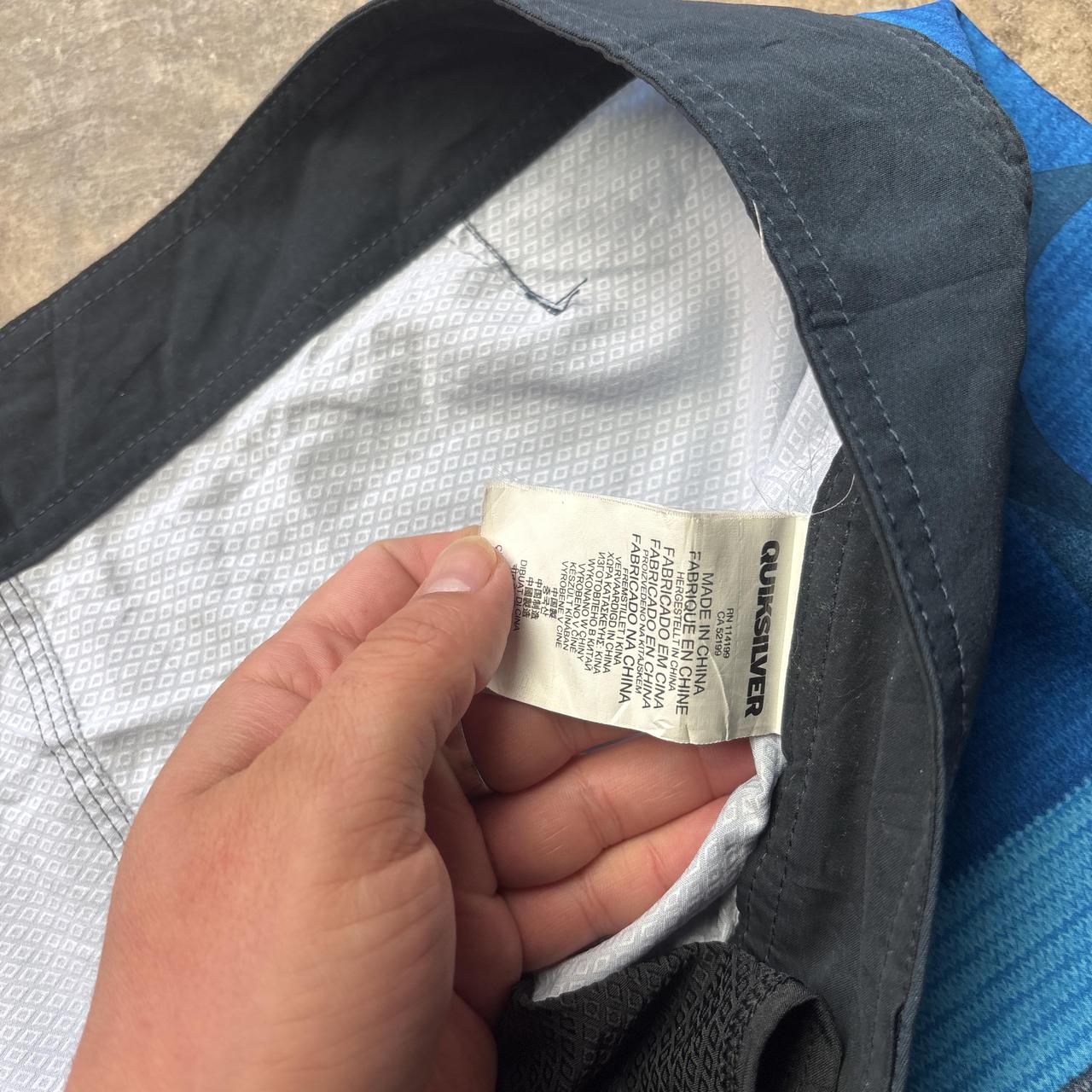 00s Blue Quiksilver board shorts - W38