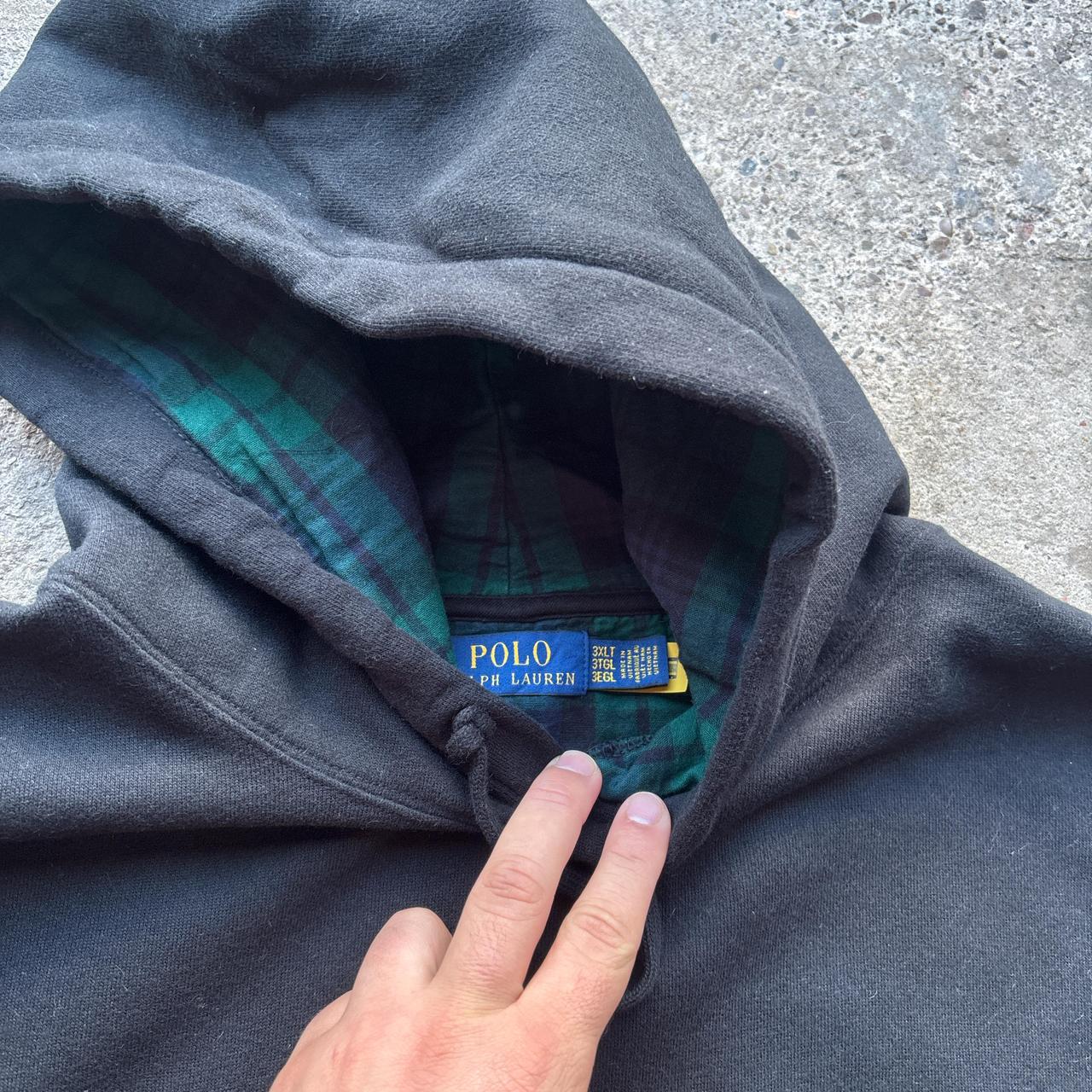 Black Polo Ralph Lauren Hoody - XXXL (Tall)