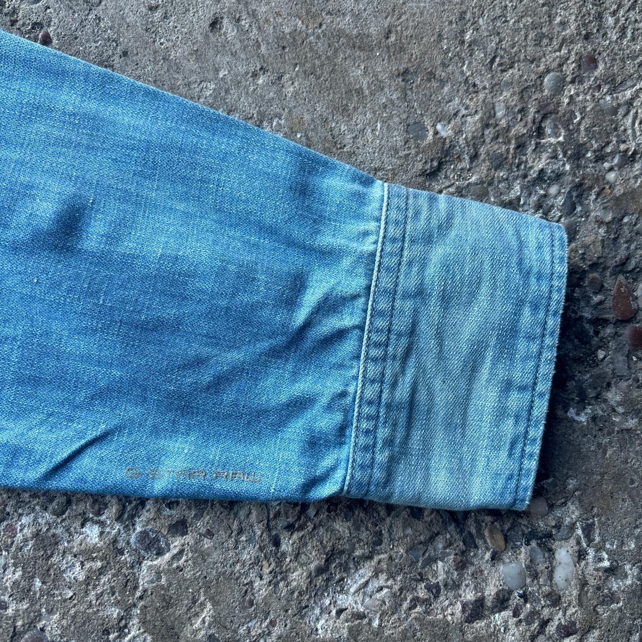 Light blue denim G-Star Raw western shirt