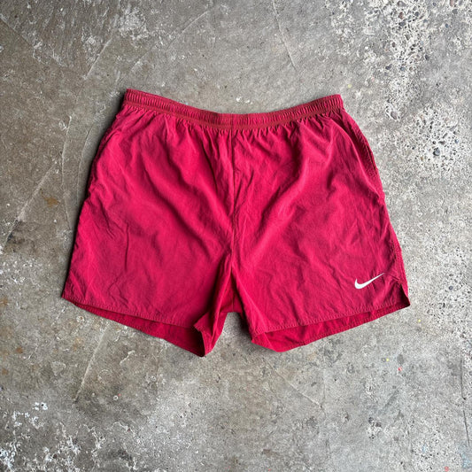 Red Nike Vintage Sportswear/Swimming Shorts