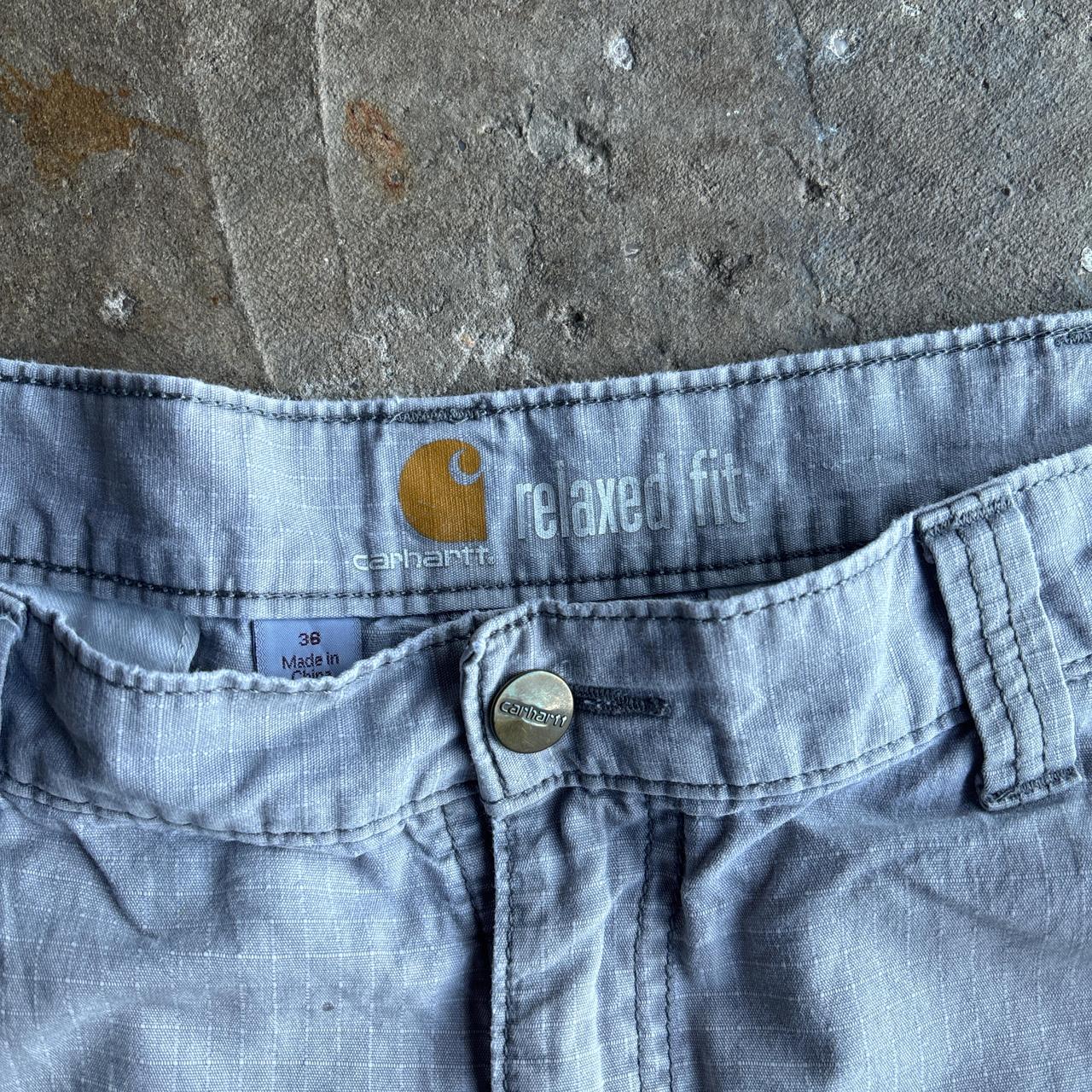 Grey Carhartt Cargo Jorts
