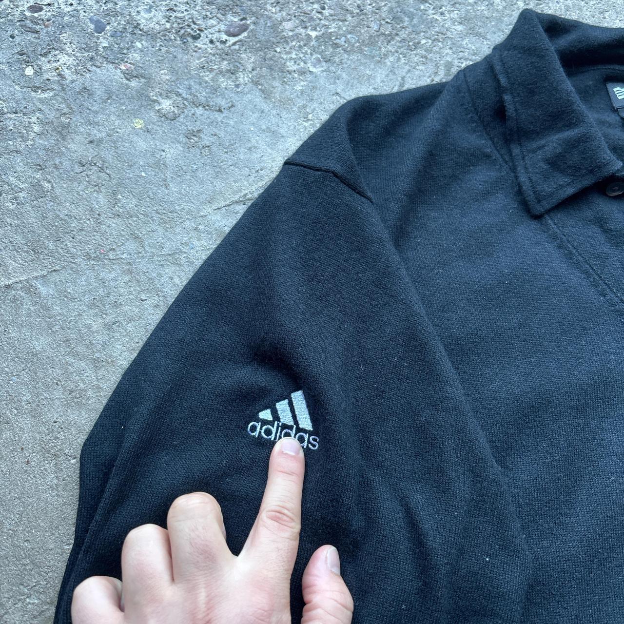 Black Adidas Golf knitted sweater - XXL