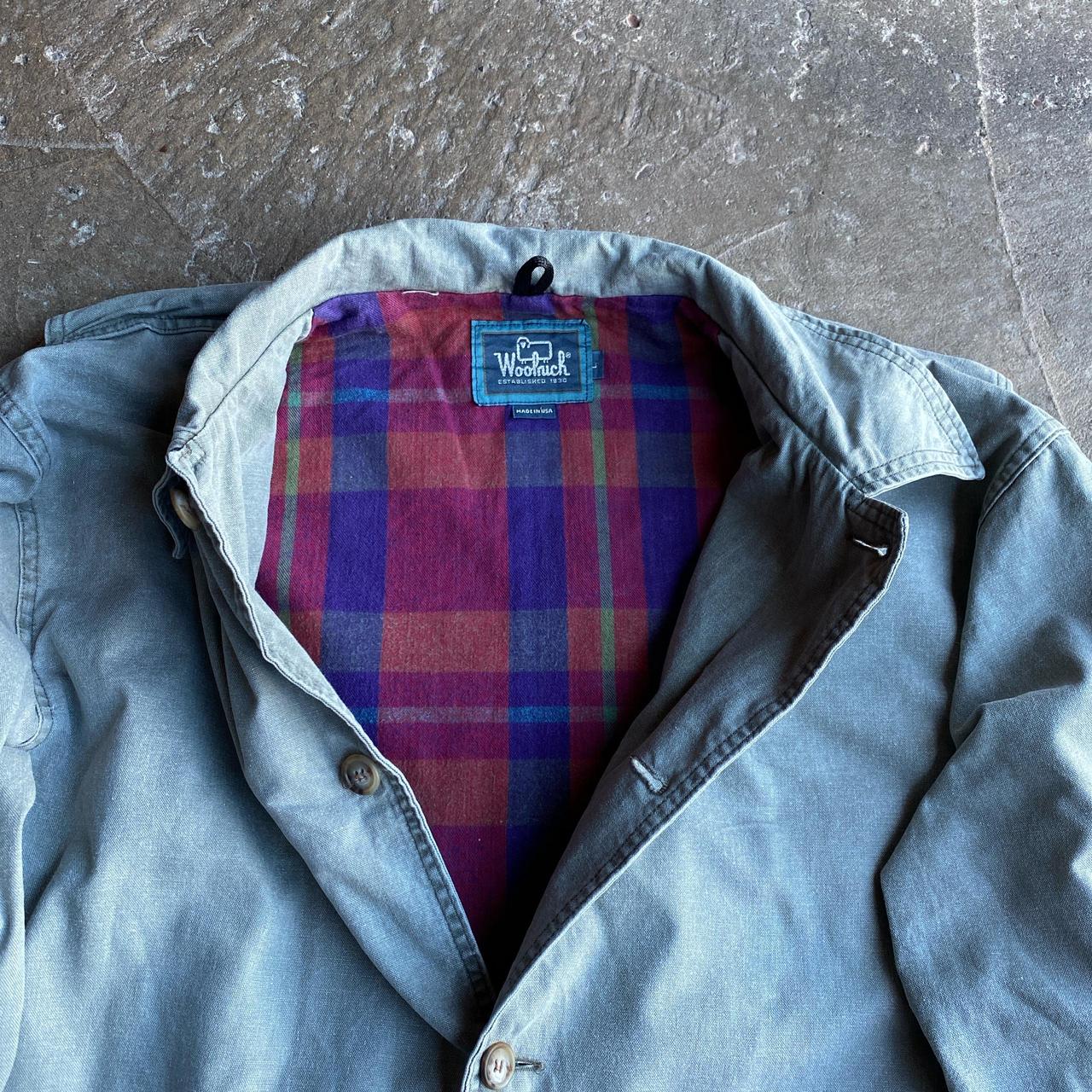Vintage Grey Woolrich Chore Jacket - L
