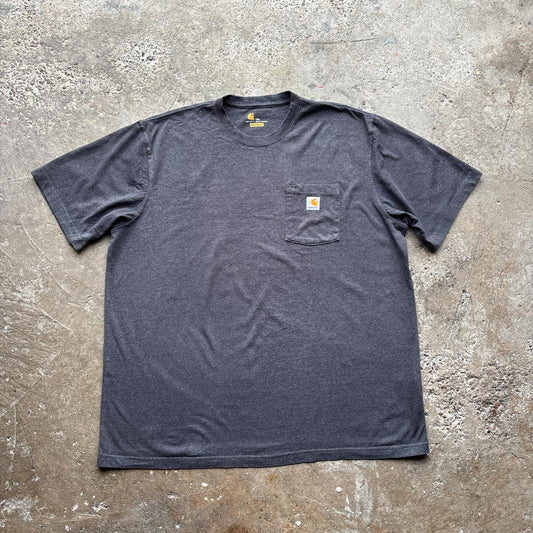Grey Carhartt pocket t-shirt - XXL