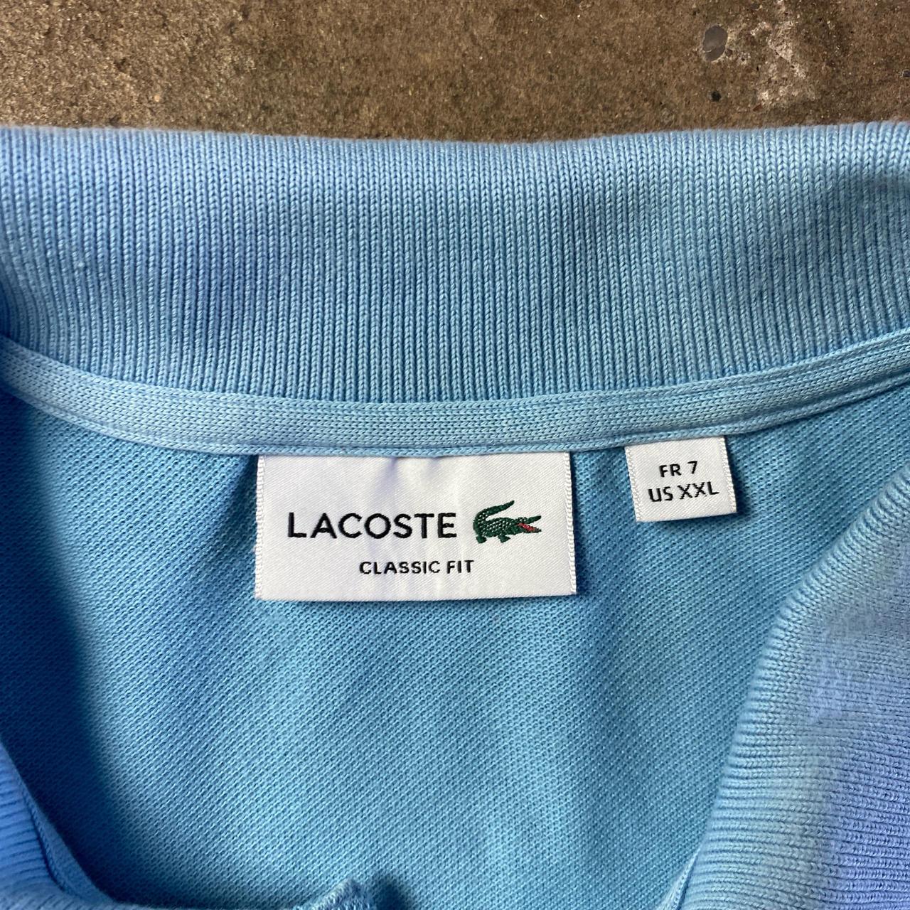 Blue Lacoste Polo Shirt - 2XL