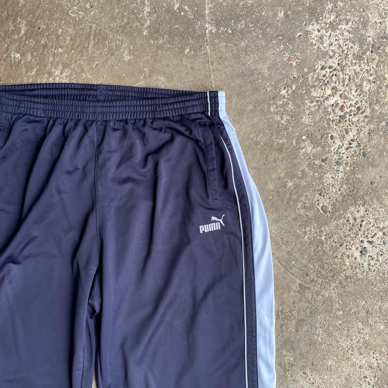 Navy Puma Tracksuit Pants - XL