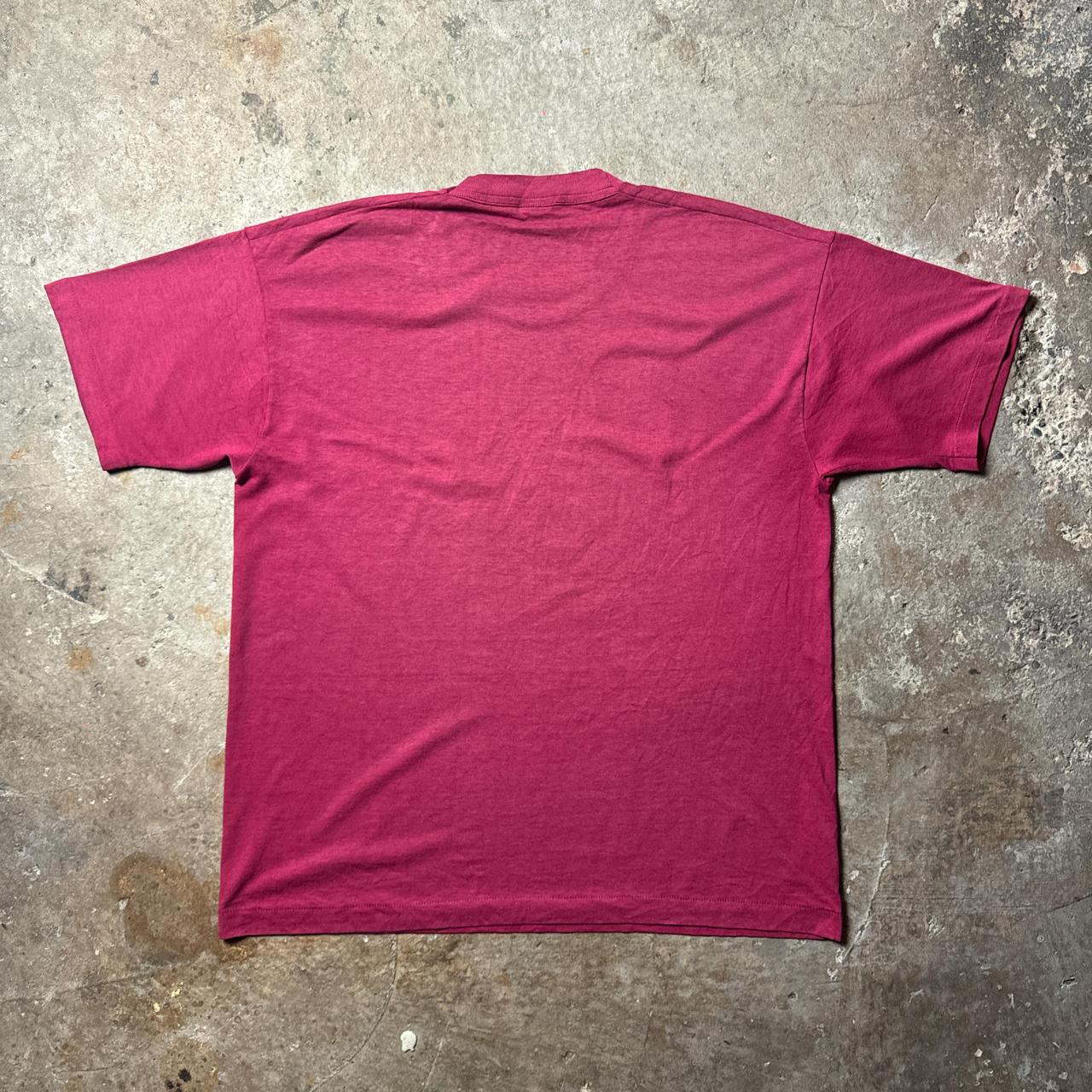 90s Burgundy and yellow Mugshots Crafton, PA tee