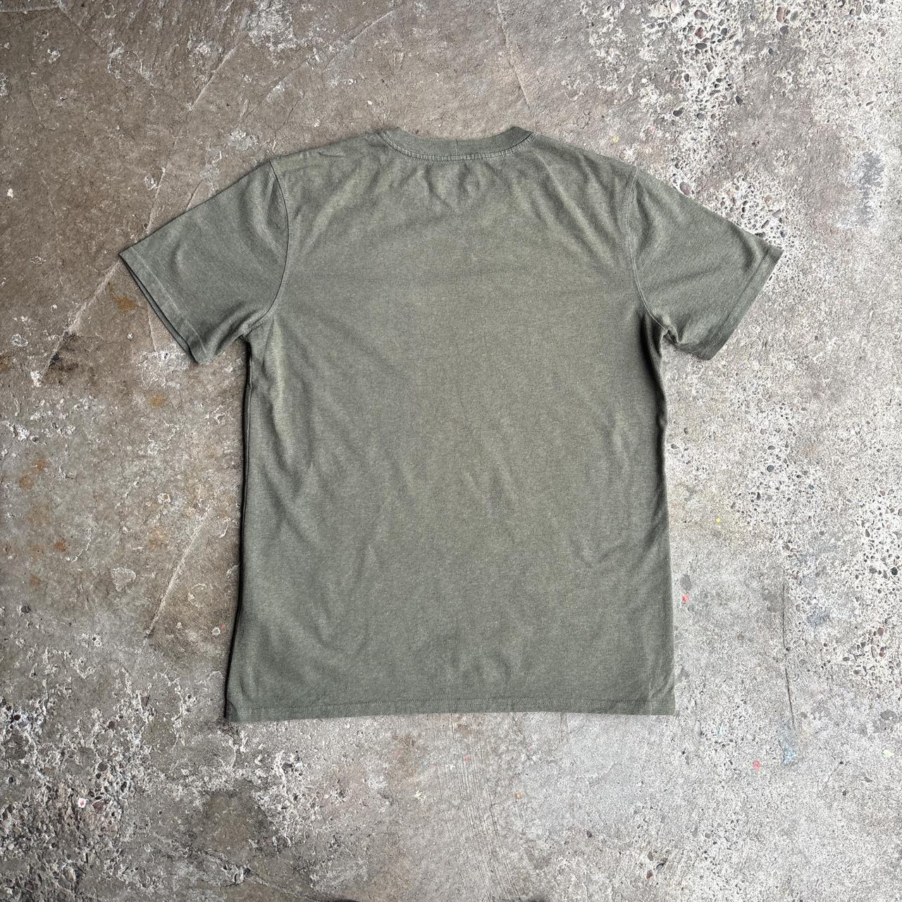 Khaki Green Carhartt Pocket T-Shirt - M (women’s)