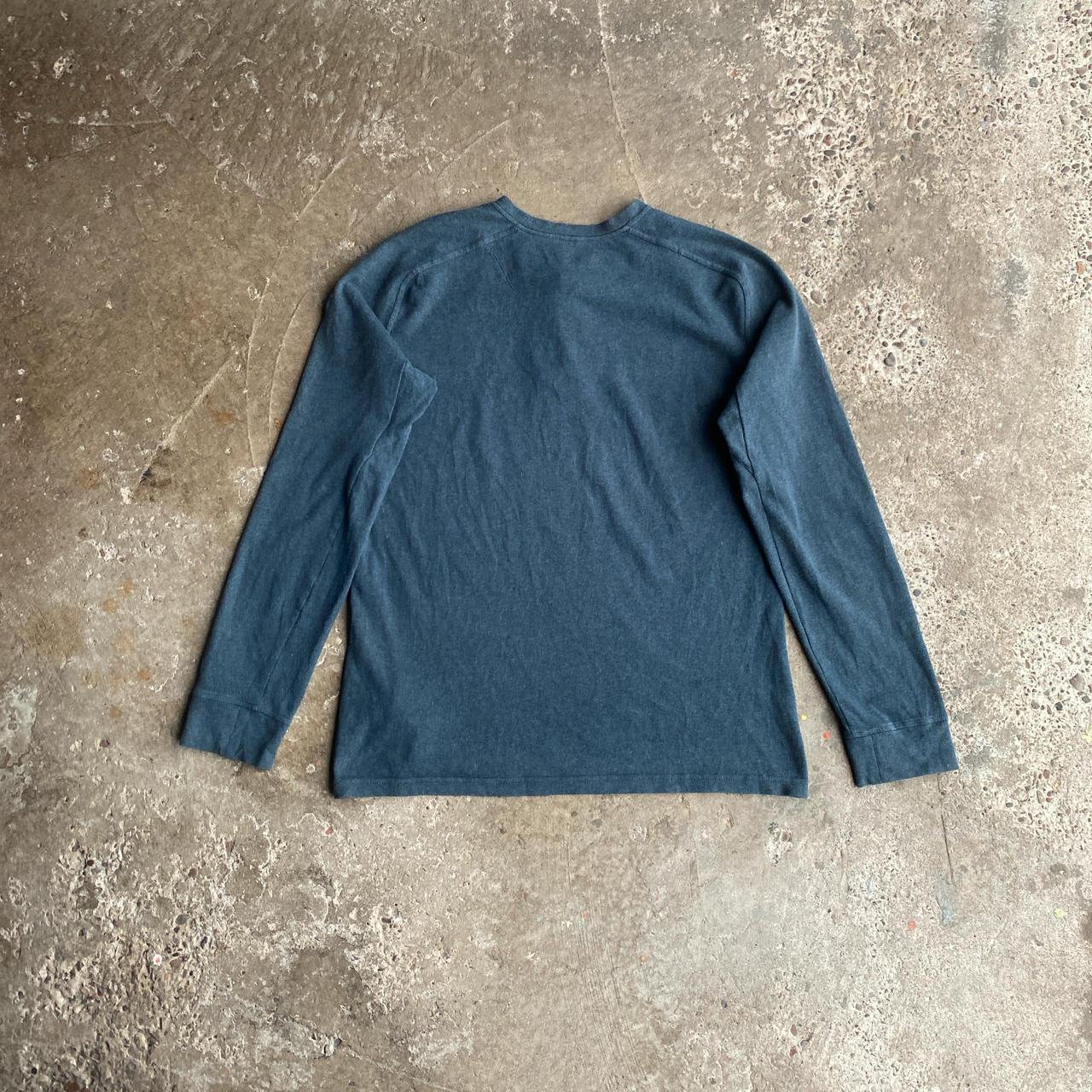 Grey/Blue Arc’teryx Long-Sleeve T-Shirt