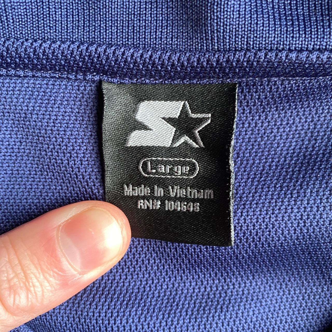 Navy & Orange Starter Illinois Polo Shirt - L