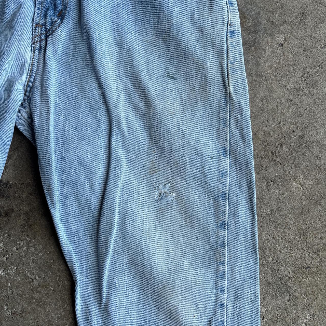 Light Blue Denim Levi’s 505 Regular Fit Jeans