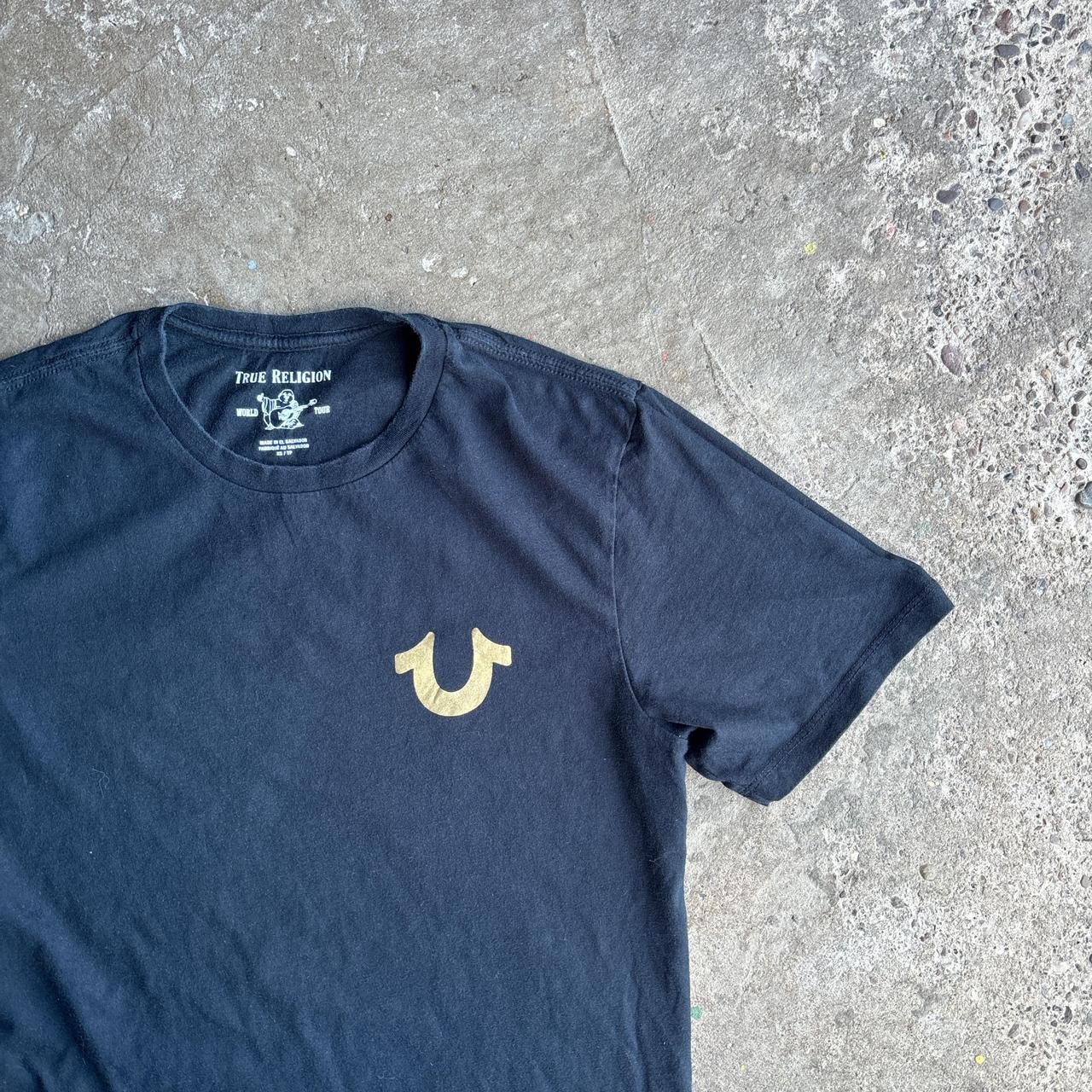 Black True Religion Graphic T-Shirt