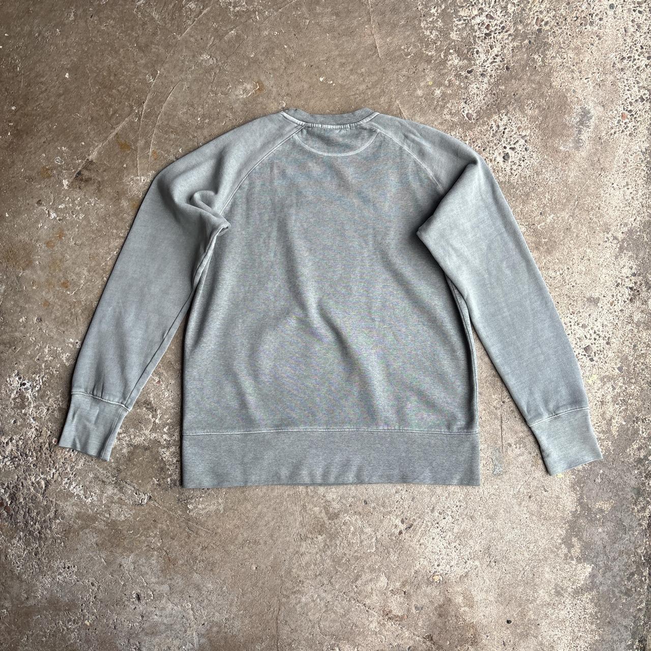 Grey Nike Crewneck Sweatshirt w/ Logo Design - L