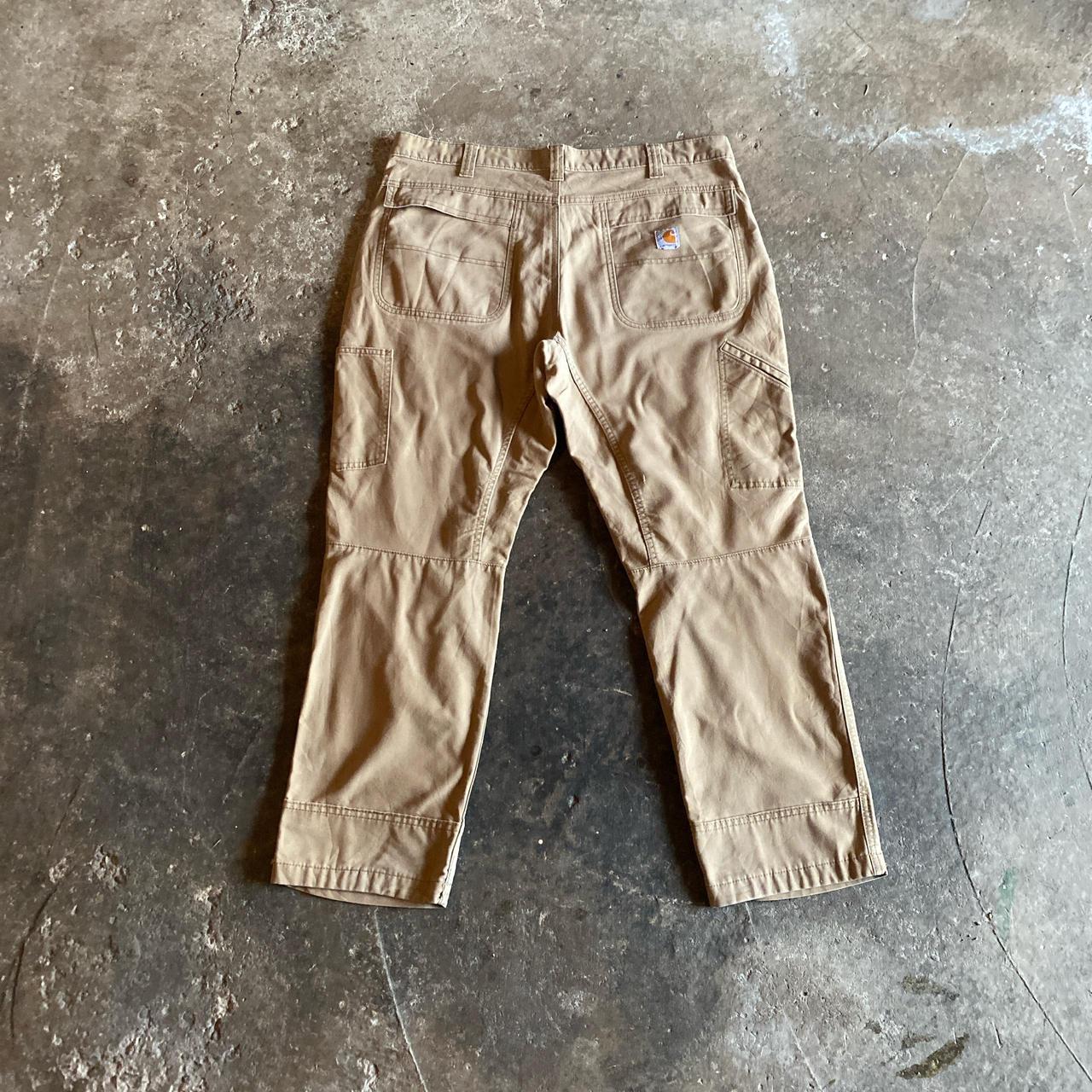 Tan Carhartt Carpenter Pants - W38