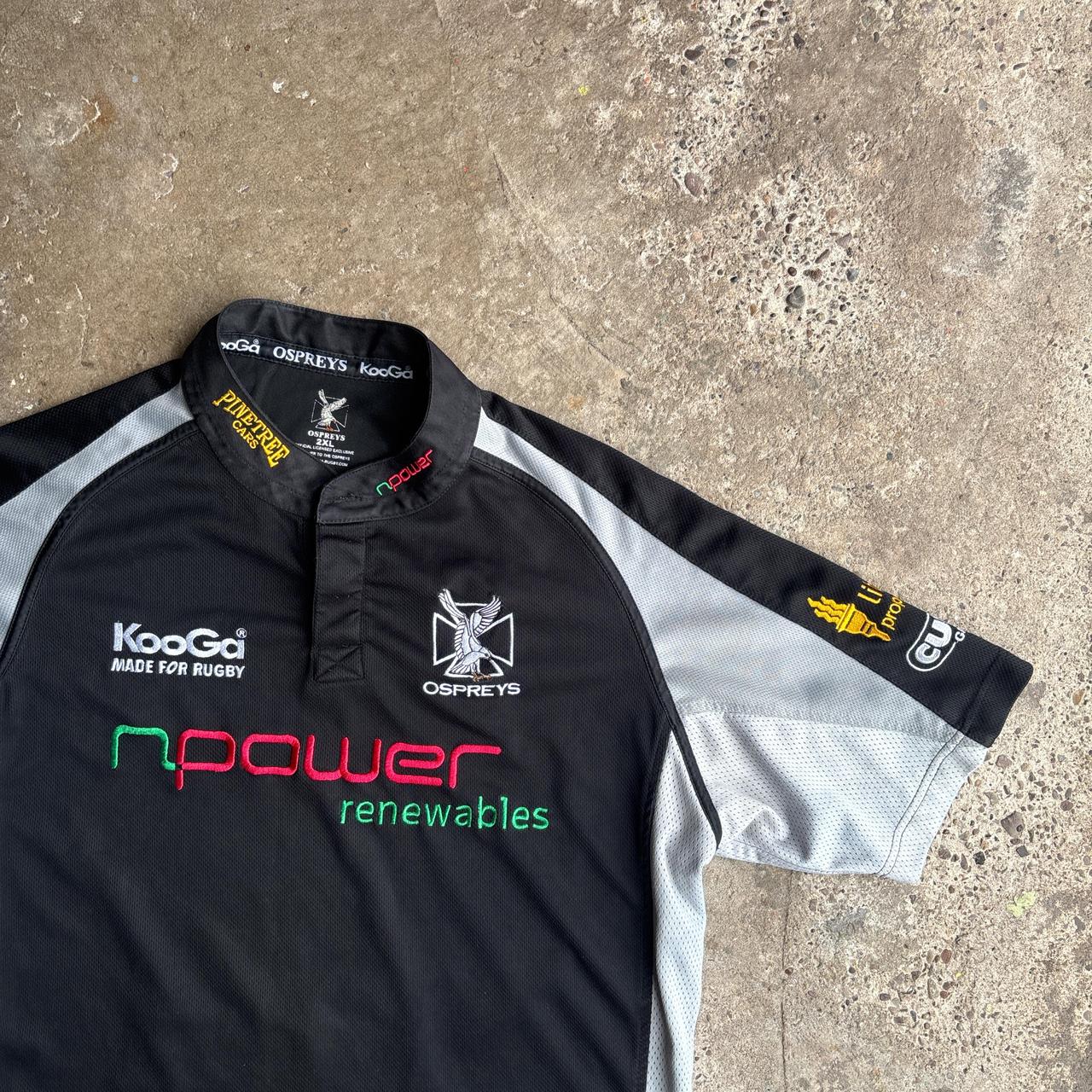 2005/06 Ospreys KooGa Rugby Home Shirt - 2XL