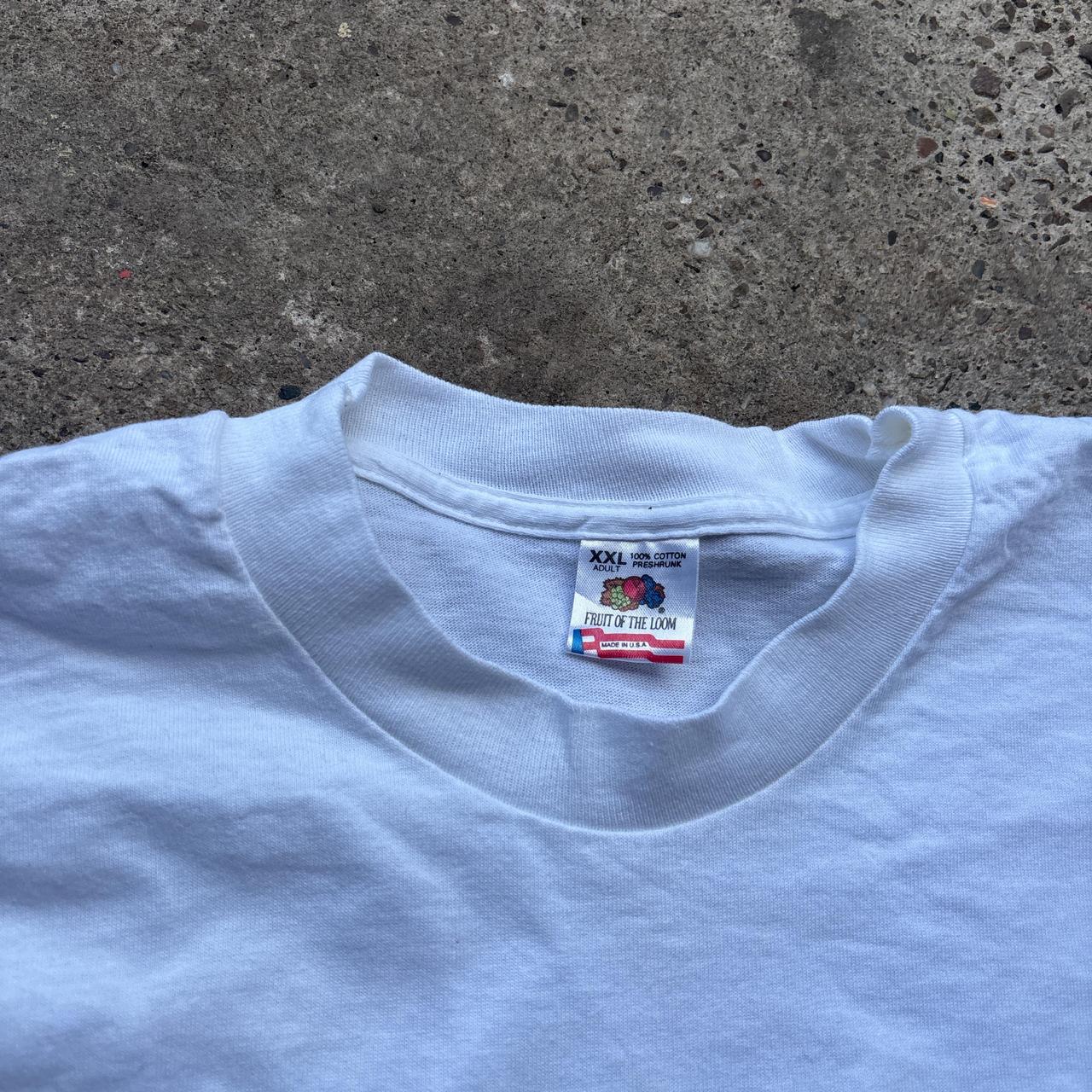 90s ‘Jennie Dean’ white single stitch tee - XXL