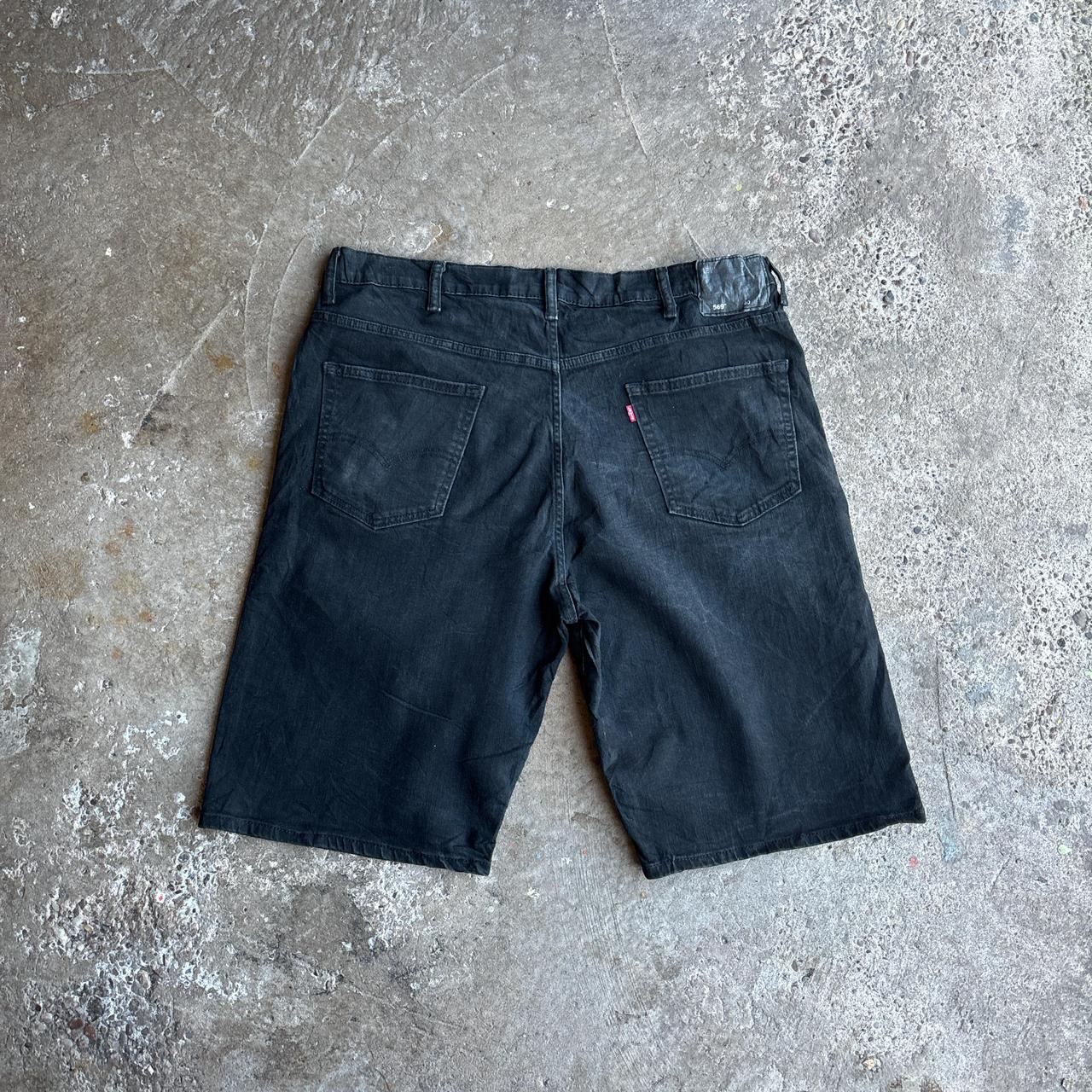 Levi’s 469 Black Jean Shorts (Jorts)